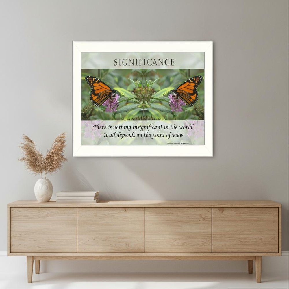 Significance 4 White Framed Print Wall Art HomeRoots