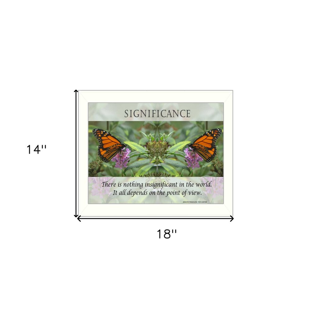 Significance 4 White Framed Print Wall Art HomeRoots