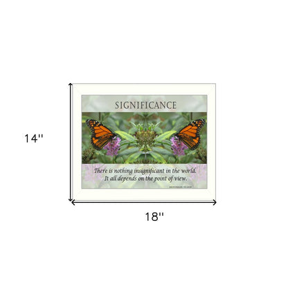 Significance 4 White Framed Print Wall Art HomeRoots