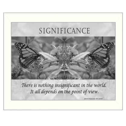 Significance 6 White Framed Print Wall Art HomeRoots