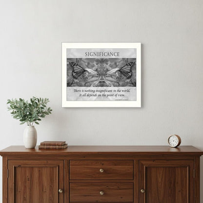 Significance 6 White Framed Print Wall Art HomeRoots