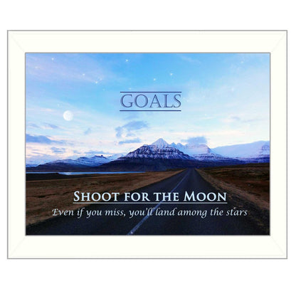 Goals 4 White Framed Print Wall Art HomeRoots