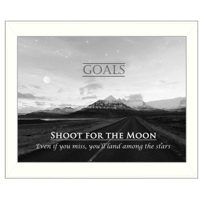 Goals 6 White Framed Print Wall Art HomeRoots