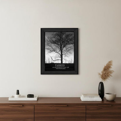 Passion 5 Black Framed Print Wall Art HomeRoots