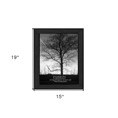 Passion 5 Black Framed Print Wall Art HomeRoots