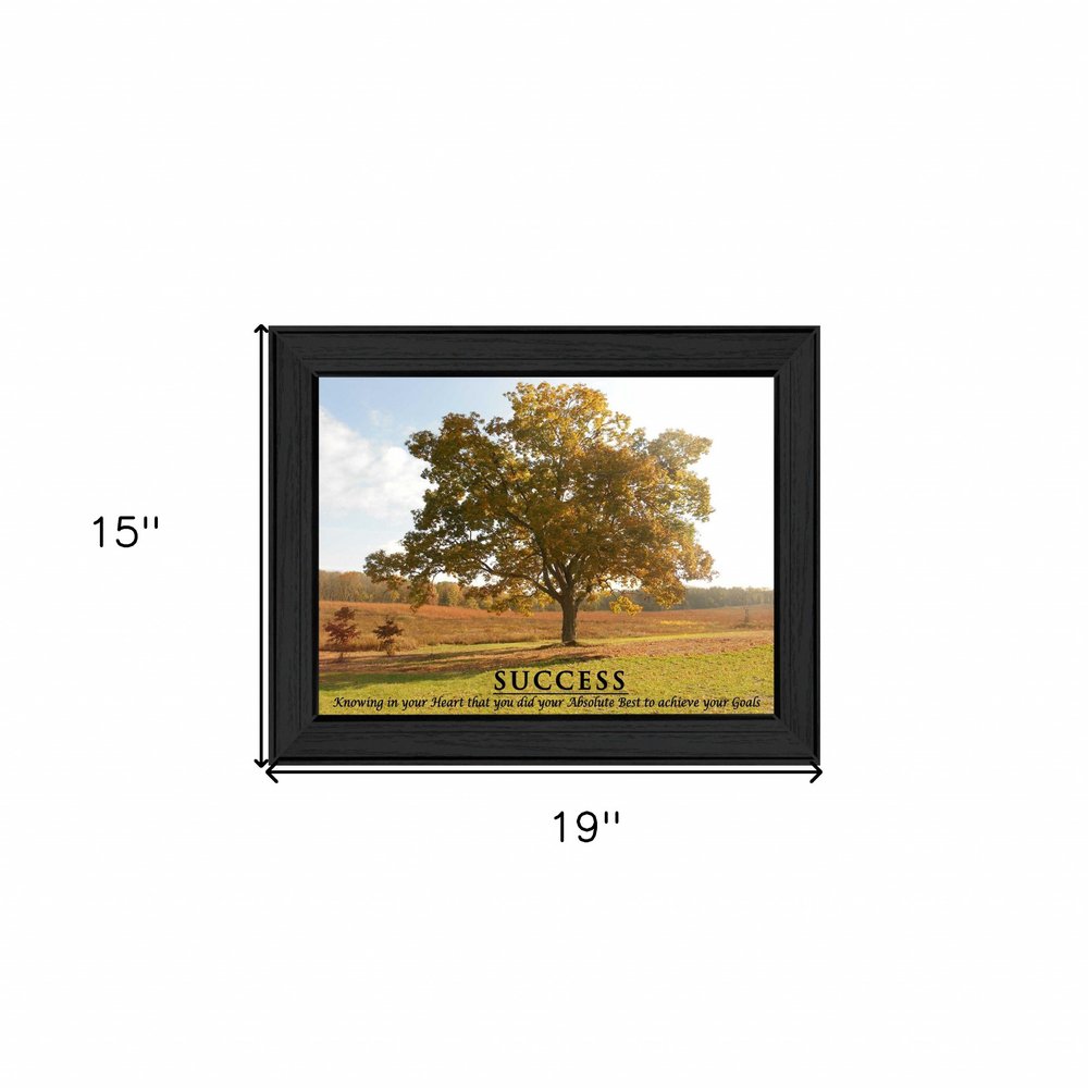 Success 3 Black Framed Print Wall Art HomeRoots