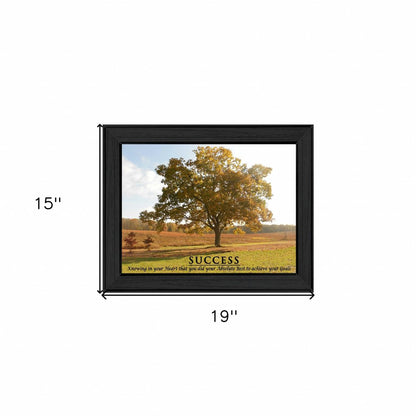 Success 3 Black Framed Print Wall Art HomeRoots