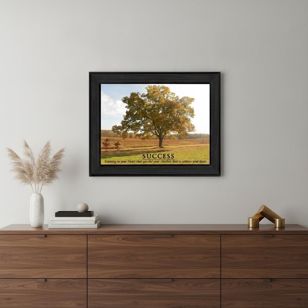Success 3 Black Framed Print Wall Art HomeRoots
