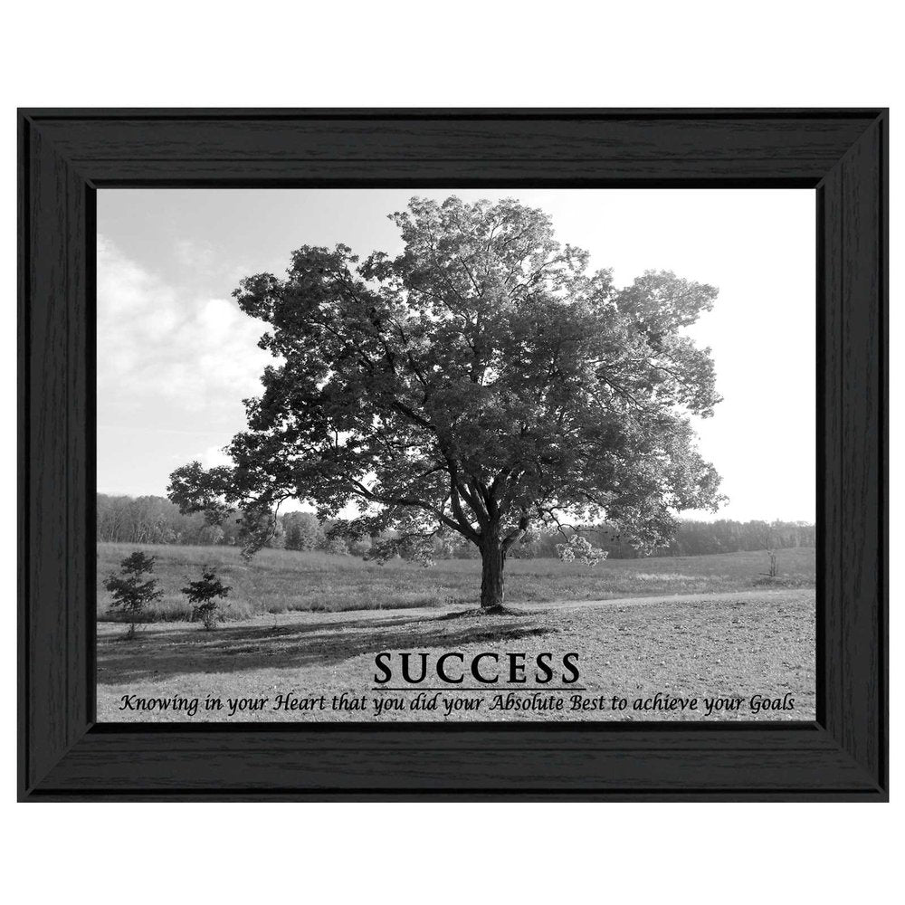 Success 5 Black Framed Print Wall Art HomeRoots