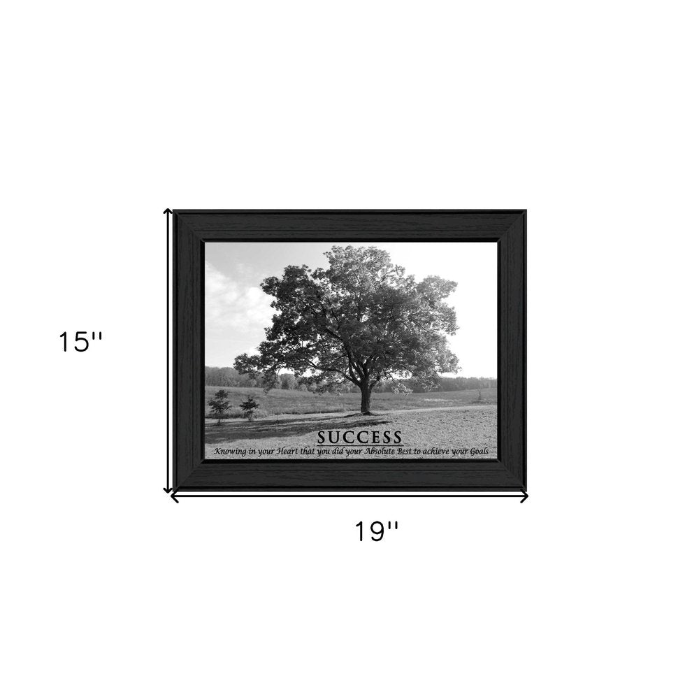 Success 5 Black Framed Print Wall Art HomeRoots