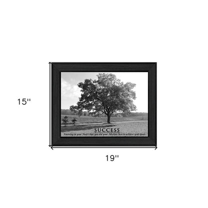 Success 5 Black Framed Print Wall Art HomeRoots
