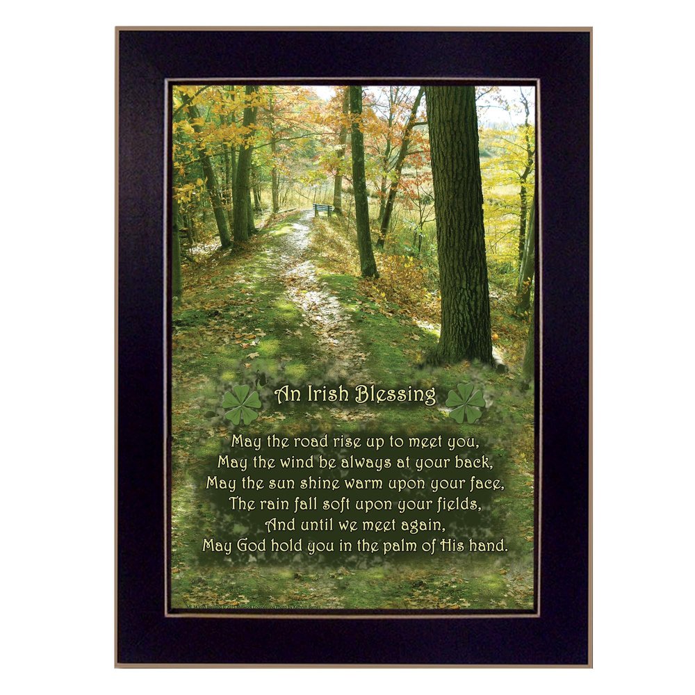 Irish Blessing 3 Black Framed Print Wall Art HomeRoots
