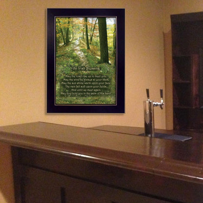 Irish Blessing 3 Black Framed Print Wall Art HomeRoots