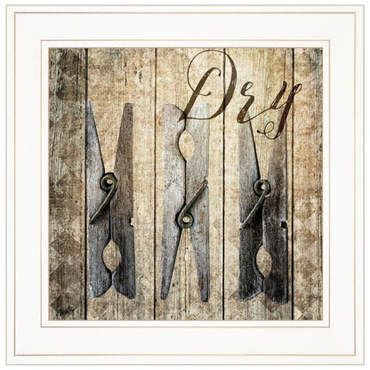 Dry 1 White Framed Print Wall Art HomeRoots
