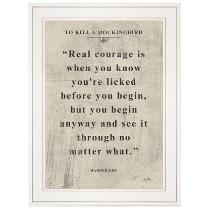 Book Quote VI 1 White Framed Print Wall Art HomeRoots