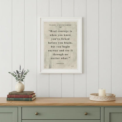 Book Quote VI 1 White Framed Print Wall Art HomeRoots