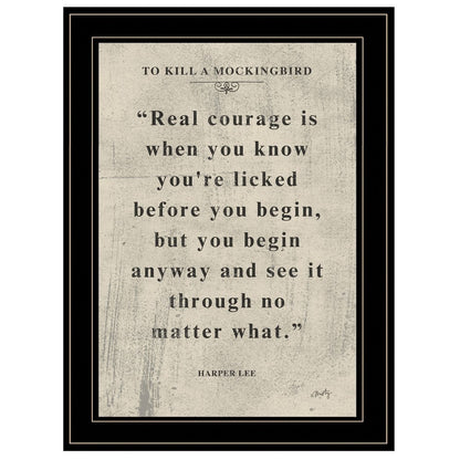 Book Quote VI 2 Black Framed Print Wall Art HomeRoots