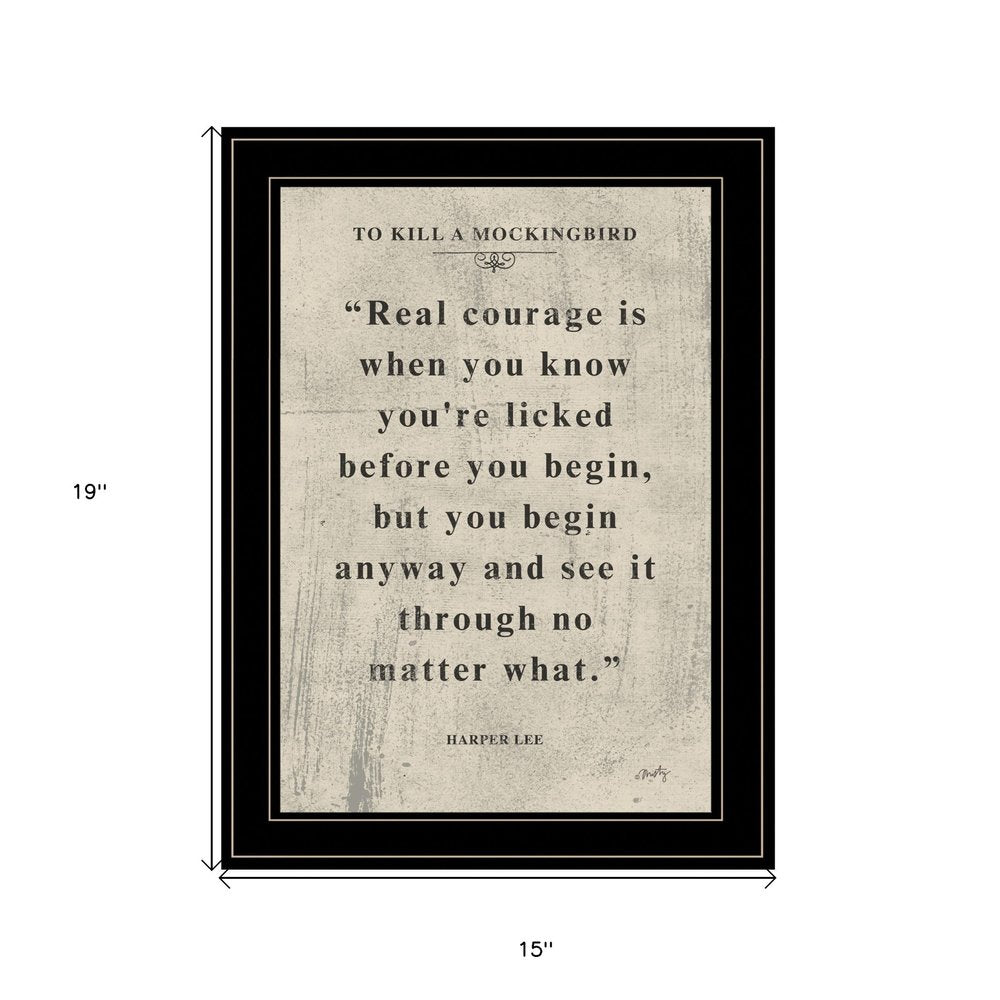 Book Quote VI 2 Black Framed Print Wall Art HomeRoots