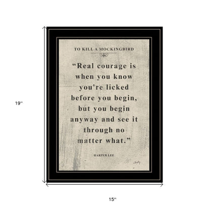 Book Quote VI 2 Black Framed Print Wall Art HomeRoots