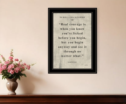 Book Quote VI 2 Black Framed Print Wall Art HomeRoots
