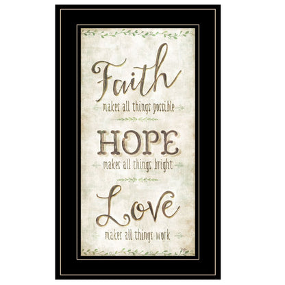 Faith 2 Black Framed Print Wall Art HomeRoots
