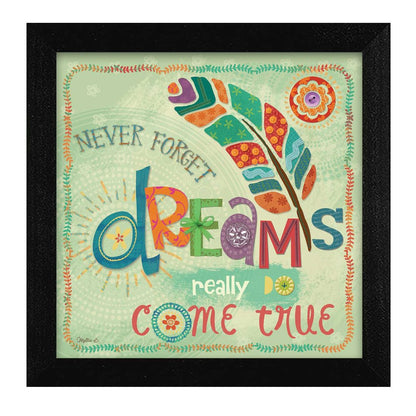 Dreams Come True Black Framed Print Wall Art HomeRoots