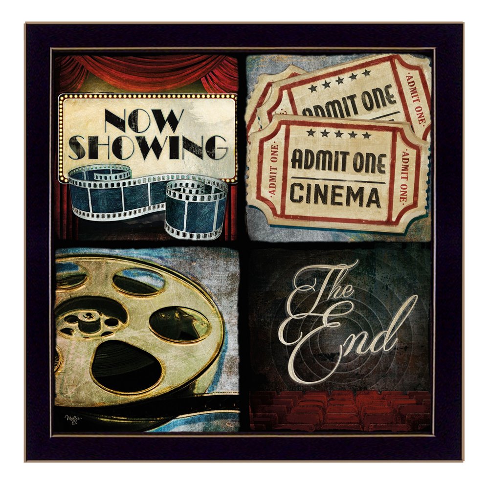 At The Movies 1 Black Framed Print Wall Art HomeRoots