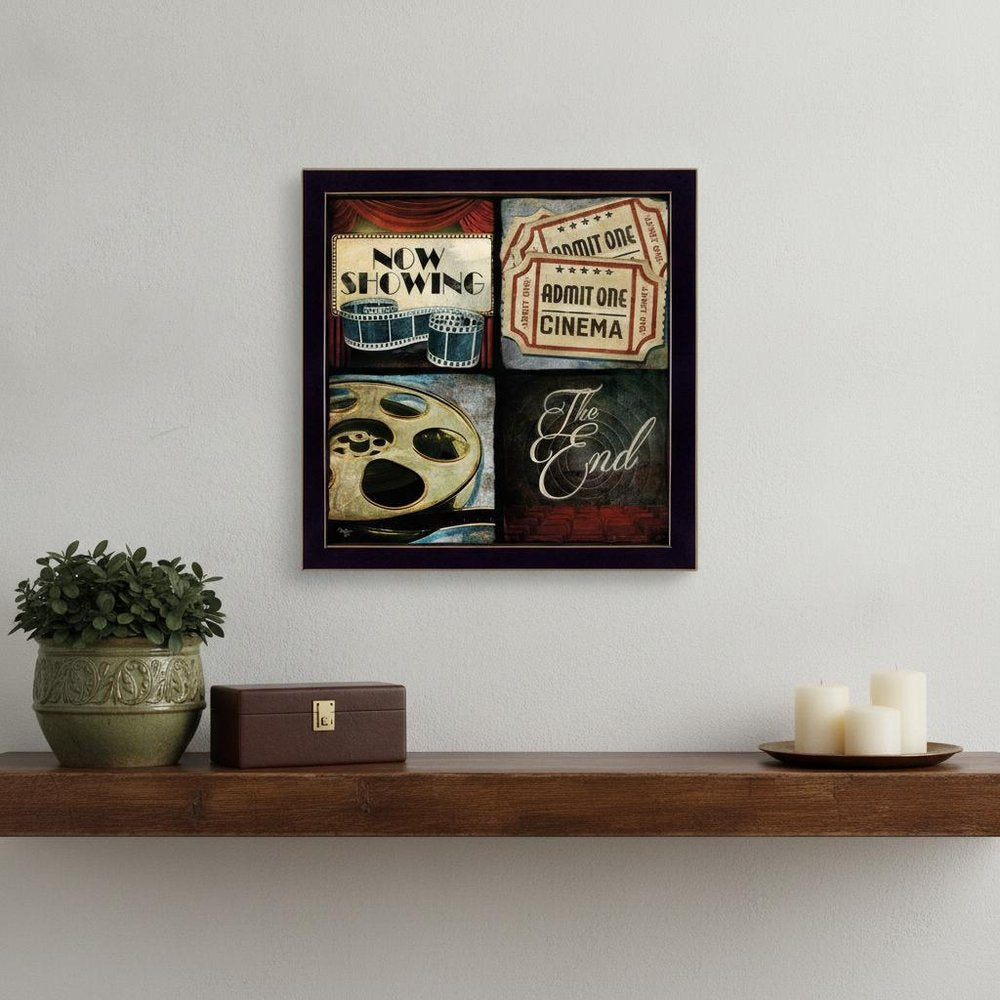 At The Movies 1 Black Framed Print Wall Art HomeRoots