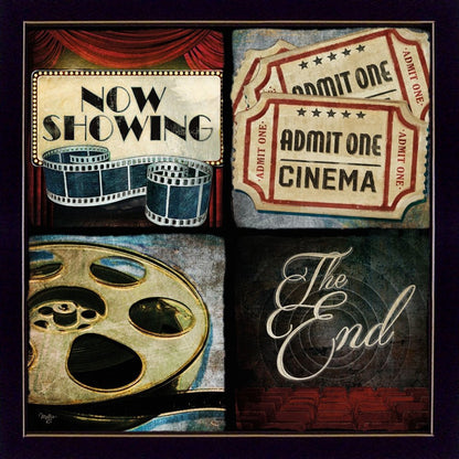 At The Movies 1 Black Framed Print Wall Art HomeRoots