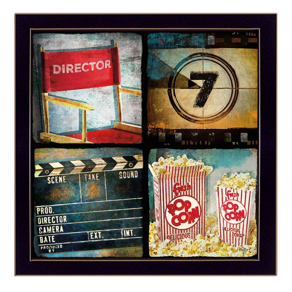 At The Movies 2 Black Framed Print Wall Art HomeRoots