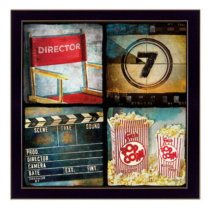 At The Movies 2 Black Framed Print Wall Art HomeRoots