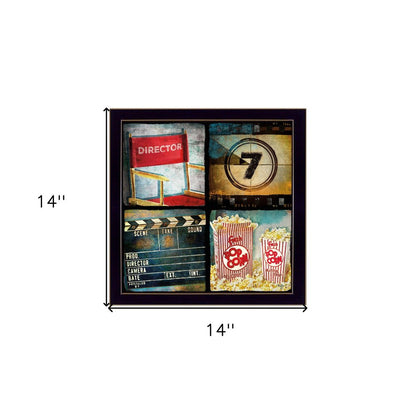 At The Movies 2 Black Framed Print Wall Art HomeRoots