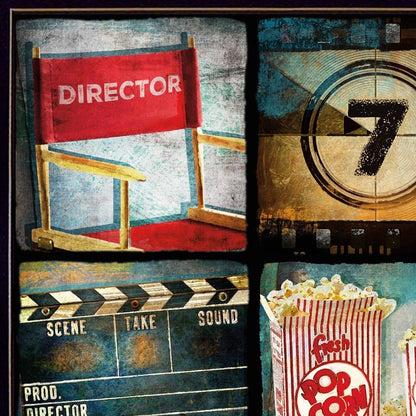 At The Movies 2 Black Framed Print Wall Art HomeRoots