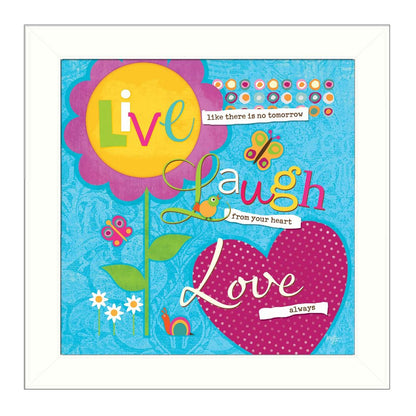 Love Always White Framed Print Wall Art HomeRoots