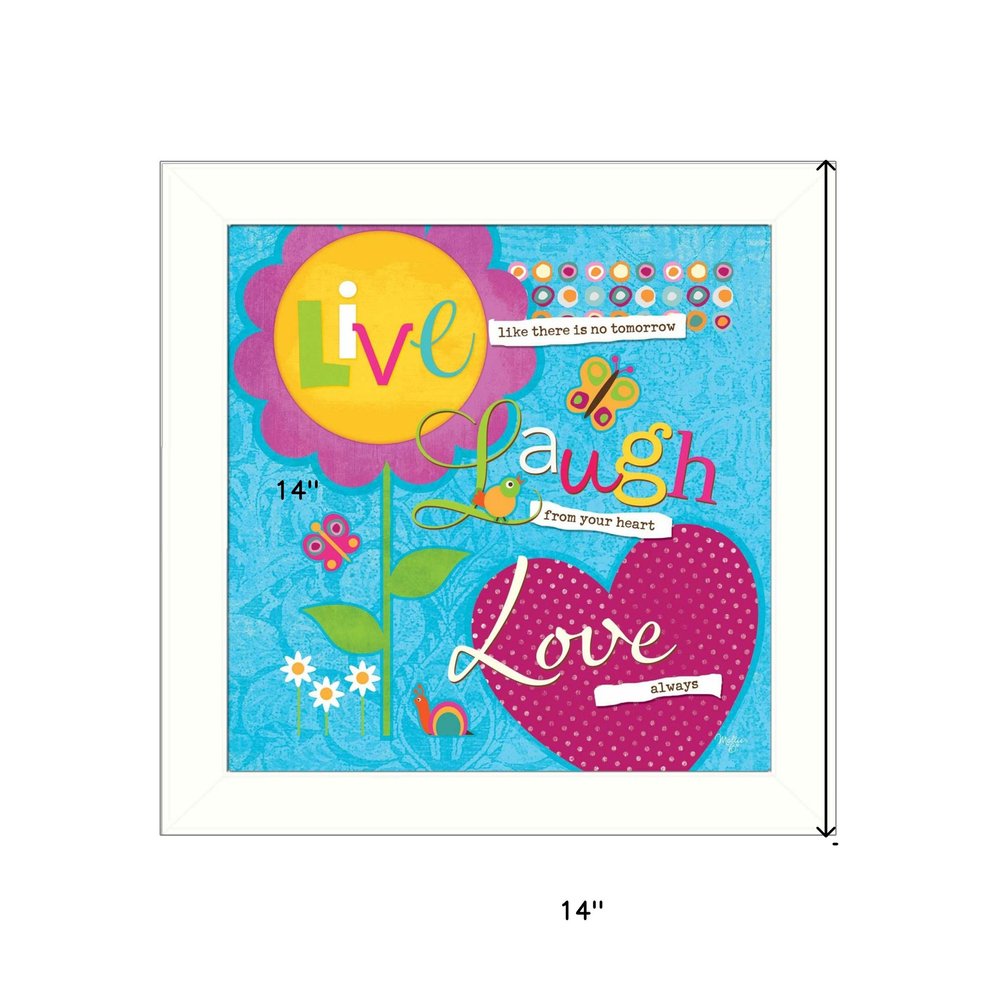 Love Always White Framed Print Wall Art HomeRoots