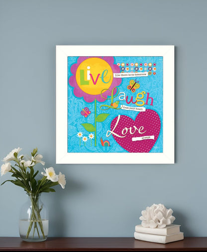 Love Always White Framed Print Wall Art HomeRoots