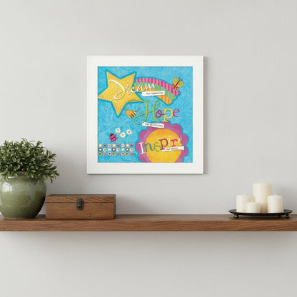 Dream For Tomorrow White Framed Print Wall Art HomeRoots