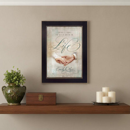 Each Other 4 Black Framed Print Wall Art HomeRoots