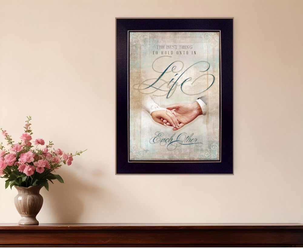 Each Other 4 Black Framed Print Wall Art HomeRoots