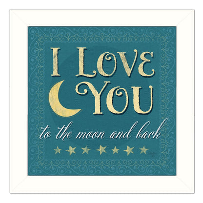 I Love You 2 White Framed Print Wall Art HomeRoots