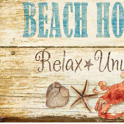 Beach House Rules White Framed Print Wall Art HomeRoots