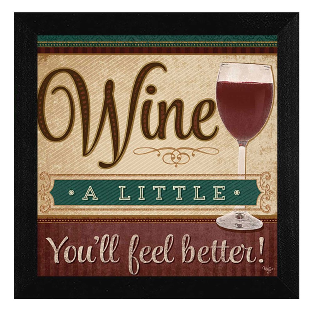 Youll Feel Better Black Framed Print Wall Art HomeRoots