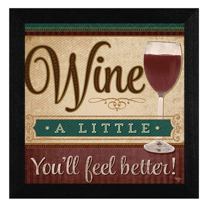 Youll Feel Better Black Framed Print Wall Art HomeRoots