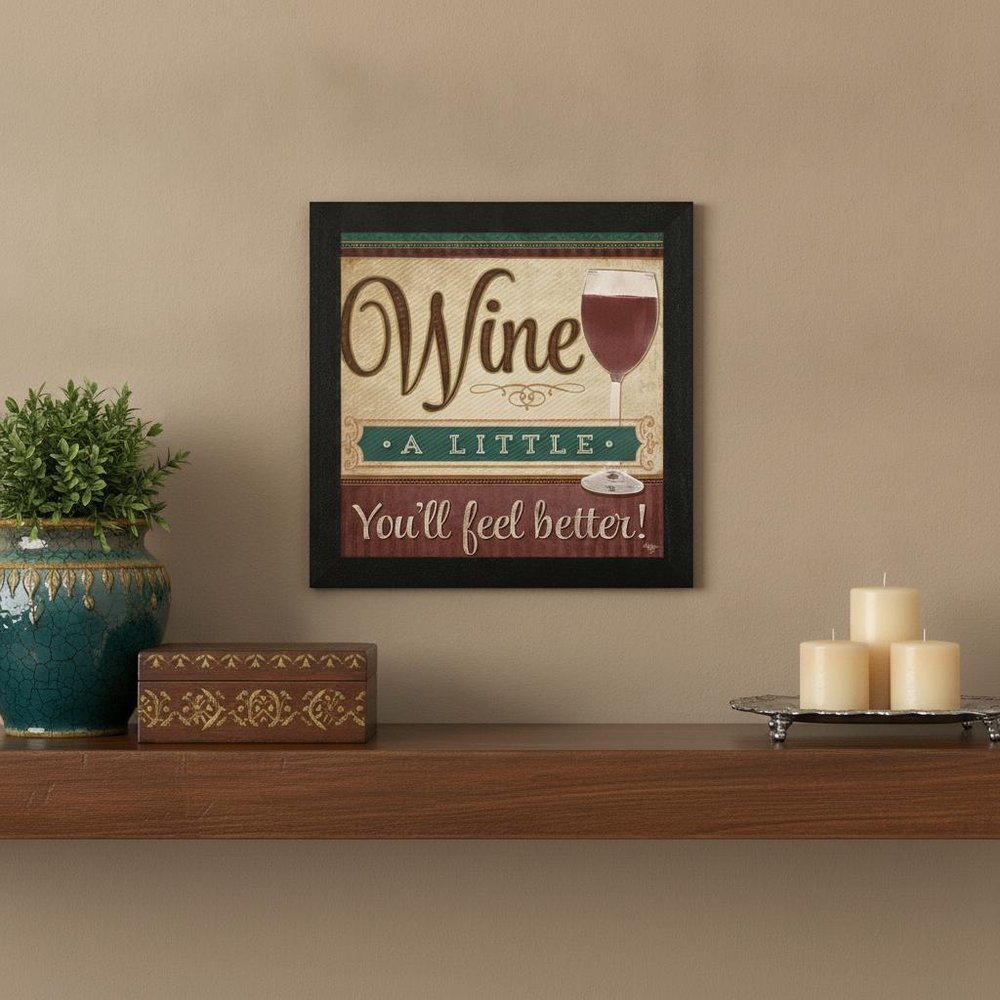 Youll Feel Better Black Framed Print Wall Art HomeRoots