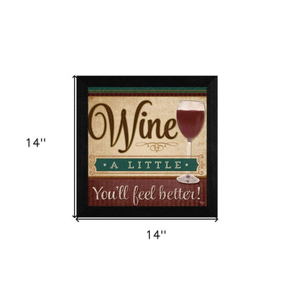 Youll Feel Better Black Framed Print Wall Art HomeRoots