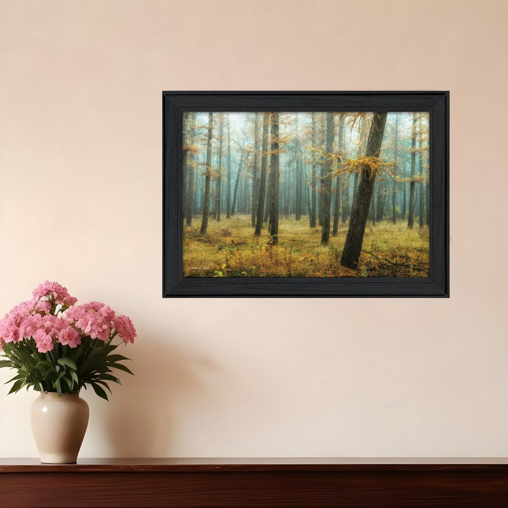 Holterberg in the Mist Black Framed Print Wall Art HomeRoots