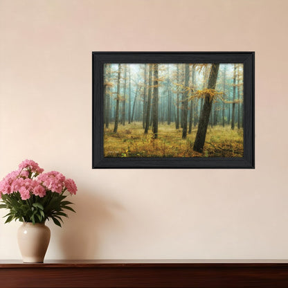 Holterberg in the Mist Black Framed Print Wall Art HomeRoots