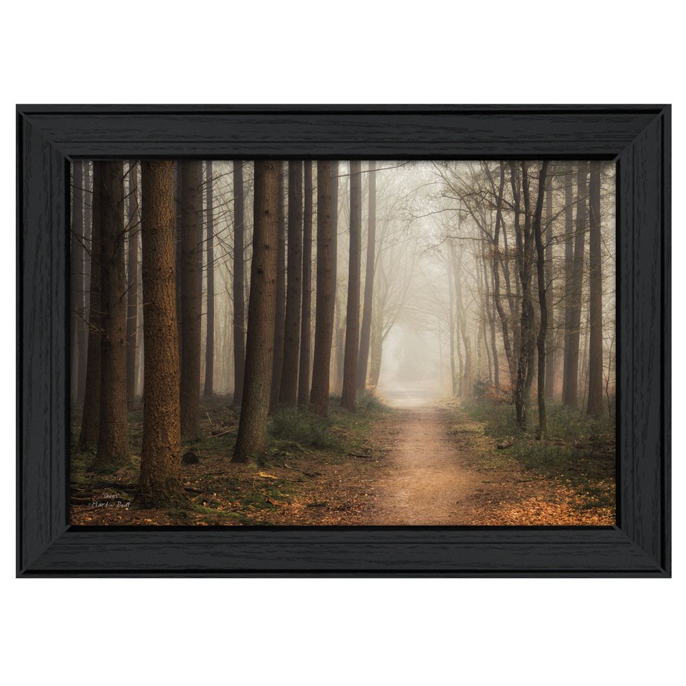 Quiet Black Framed Print Wall Art HomeRoots