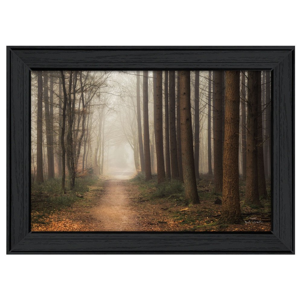 Quiet Black Framed Print Wall Art HomeRoots