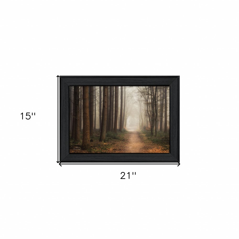 Quiet Black Framed Print Wall Art HomeRoots